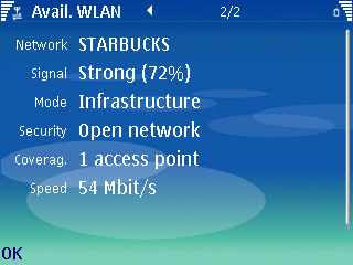 WLAN at Gunagzhou Starbucks